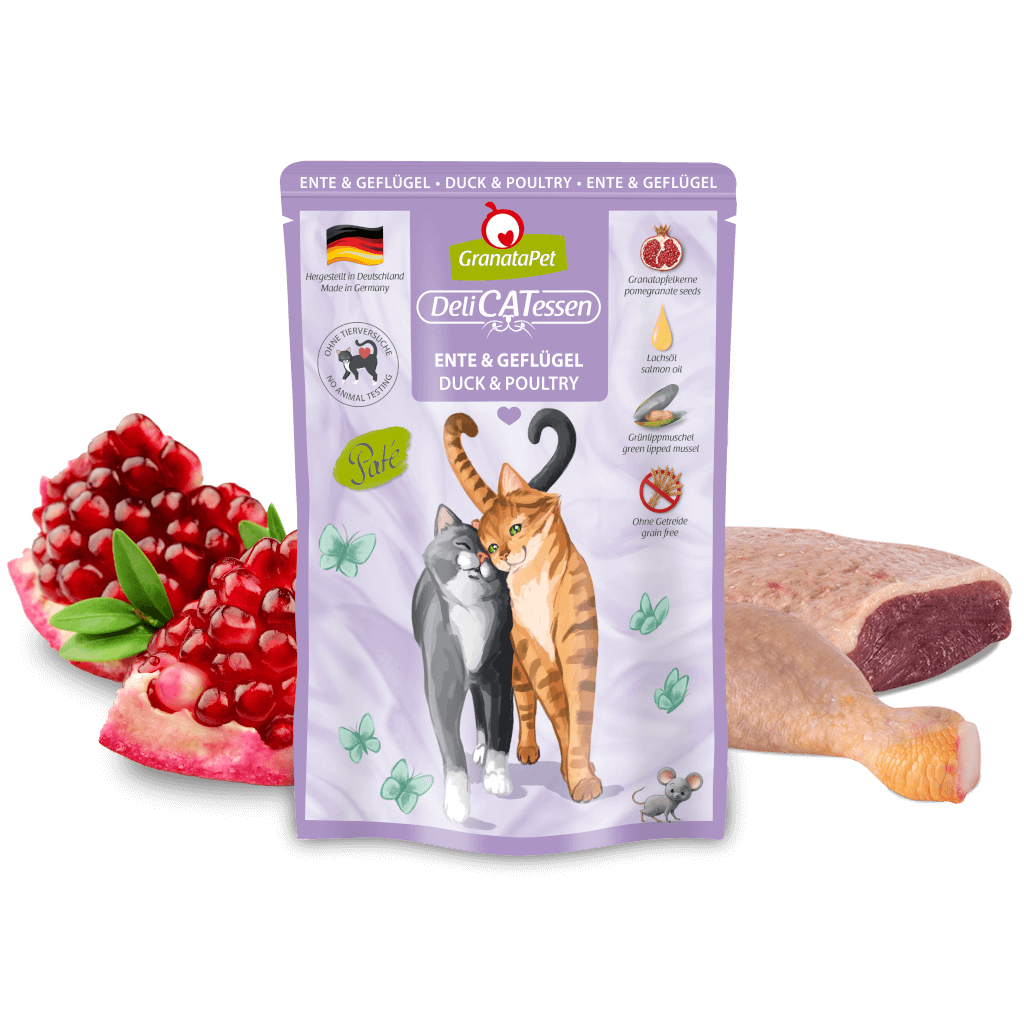 GranataPet Cat Can DeliCATessen - Duck & Poultry