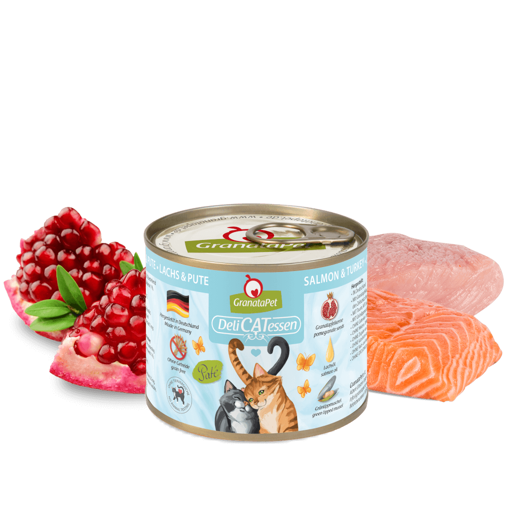 GranataPet Cat Can DeliCATessen - Salmon & Turkey