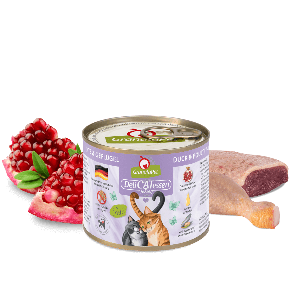 GranataPet Cat Can DeliCATessen - Duck & Poultry