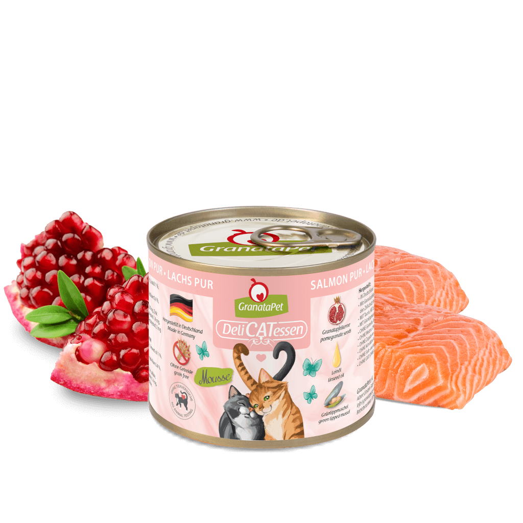 GranataPet Cat Can DeliCATessen - Salmon Pur 185g