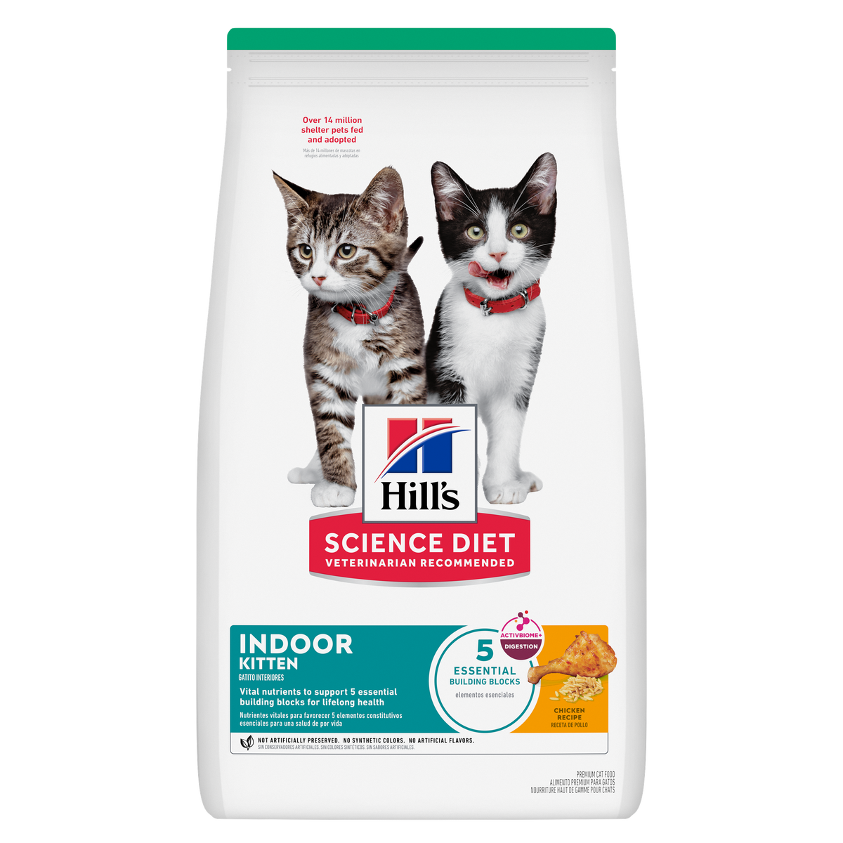 Hill's Science Diet Kitten Dry Food Indoor Chicken Recipe