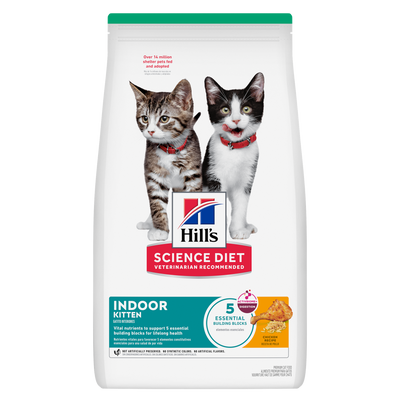 Hill's Science Diet Kitten Dry Food Indoor Chicken Recipe