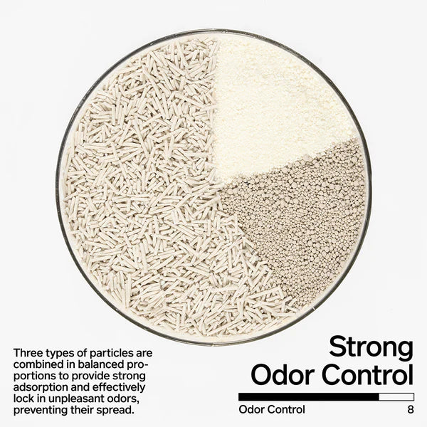 PIDAN Cassava & Tofu & Bentonite Cat Litter 2.4kg/6L