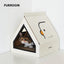PURROOM Tent Scratching Box