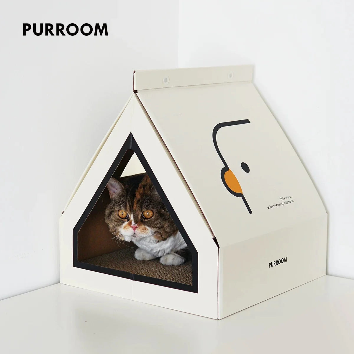 PURROOM Tent Scratching Box