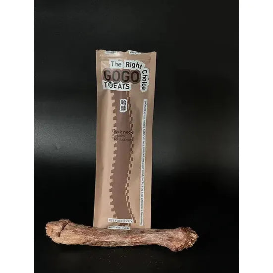 GOGO TREATS - Freeze-Dried Duck Neck 1pc