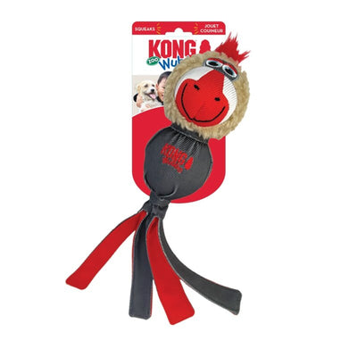 KONG Squeaky Dog Toy Wubba Zoo Mandrill Large
