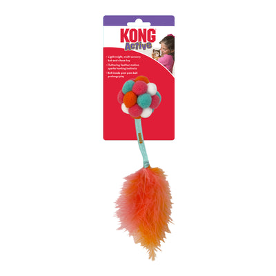 KONG Cat Toy Active Bubble Ball Assorted Colours