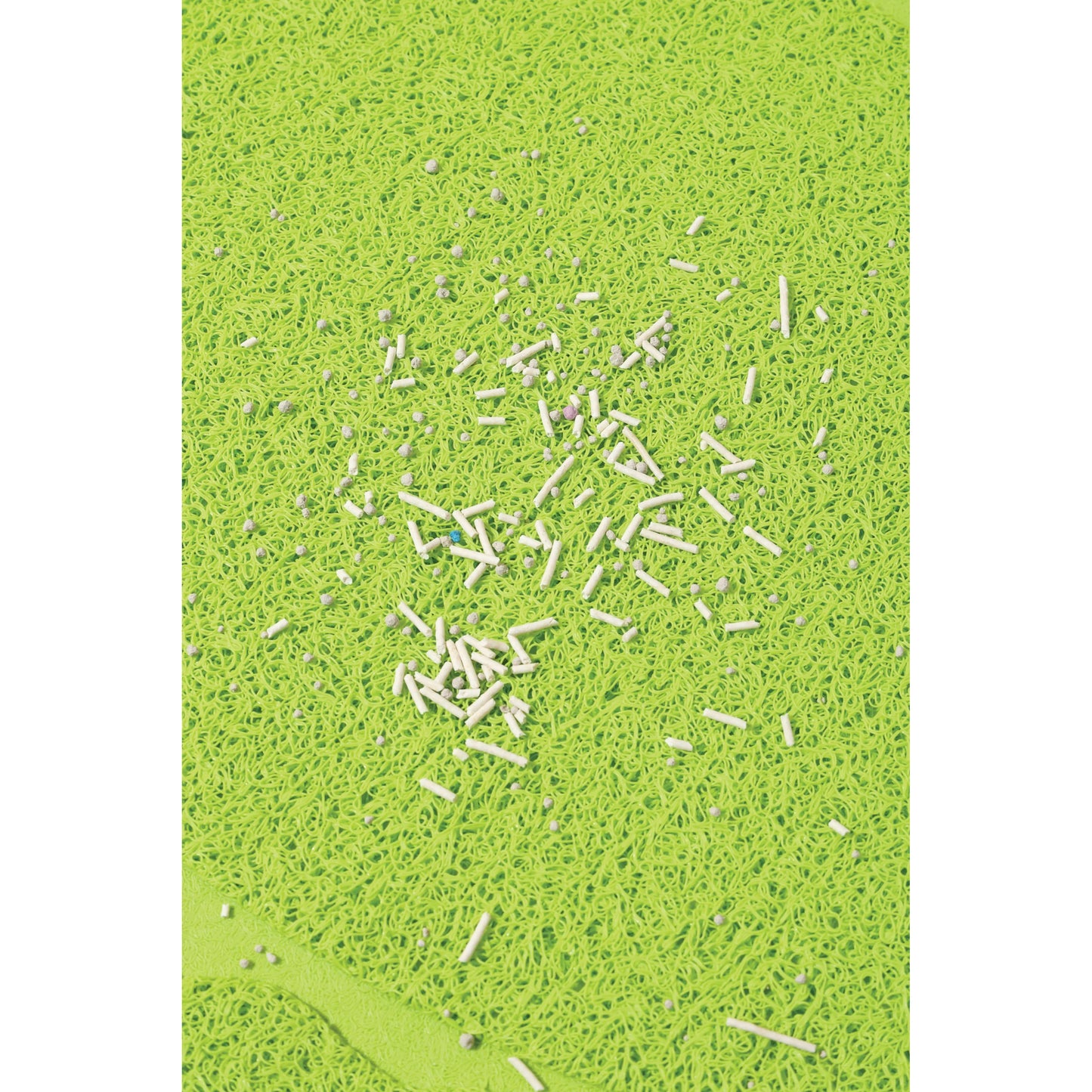 M-PETS PAW Style Cat Litter Mat Green