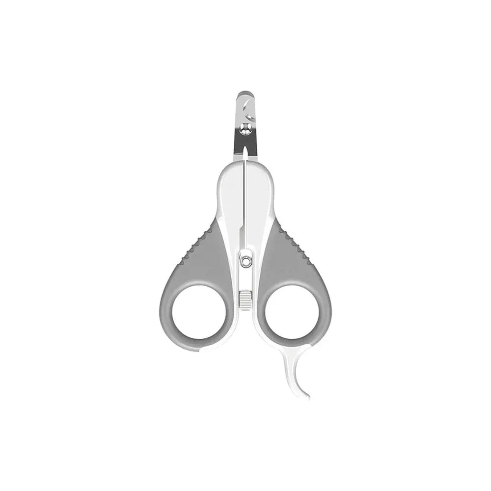 PAKEWAY Large Cat Nail Clipper (with Flat Head) - Grey