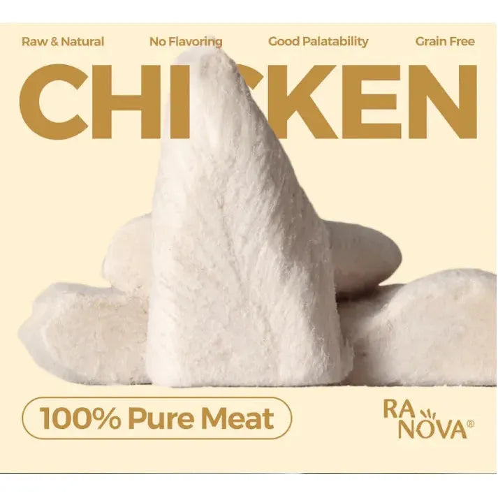 RANOVA Freeze Dried Dog Treats - Chicken Breast 115g