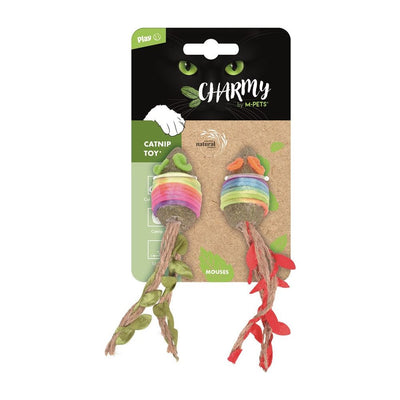 M-Pets CHARMY Catnip Cat Toy - MOUSES