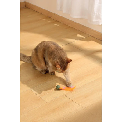 M-Pets CHARMY Catnip Cat Toy - FIREFLY Orange