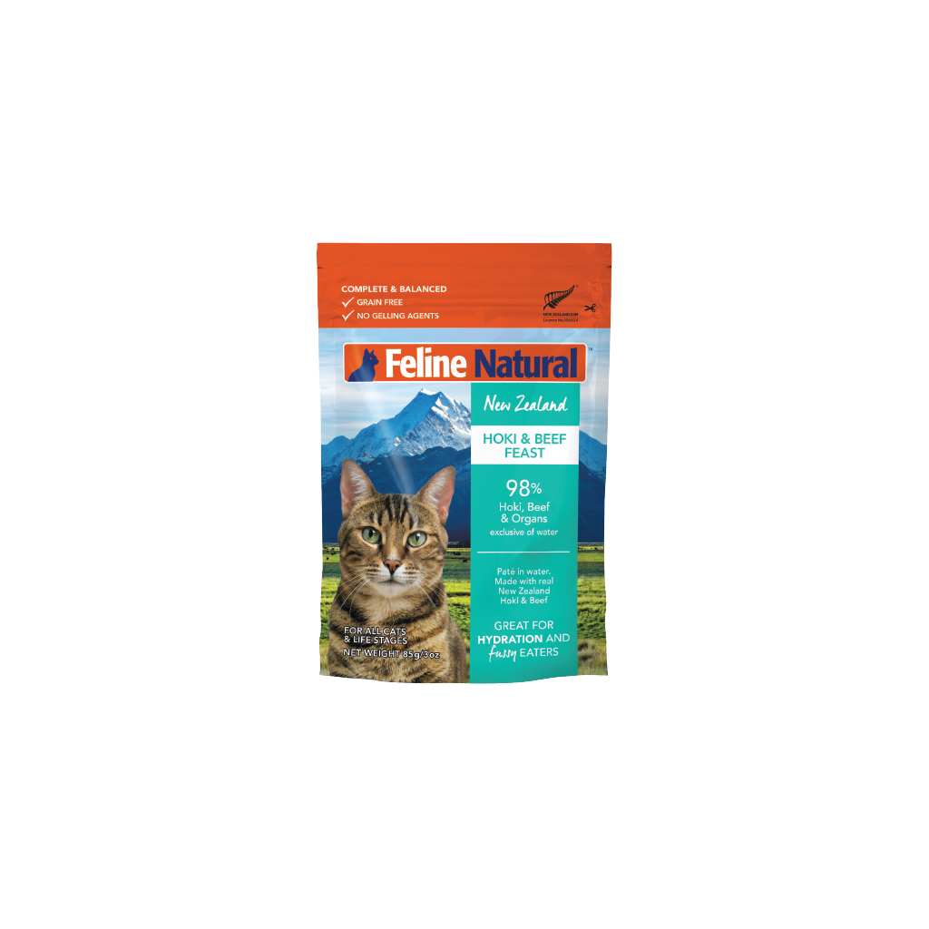 Feline Natural Variety Box Pouch Cat Food 85g x 12