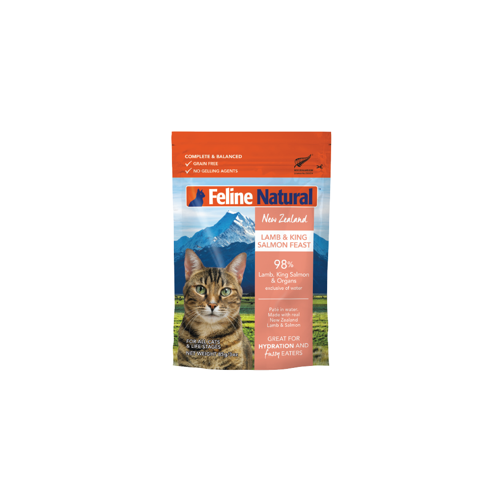 Feline Natural Variety Box Pouch Cat Food 85g x 12