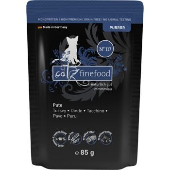 Catz Finefood Purrrr No.117 – Turkey 85g/200g