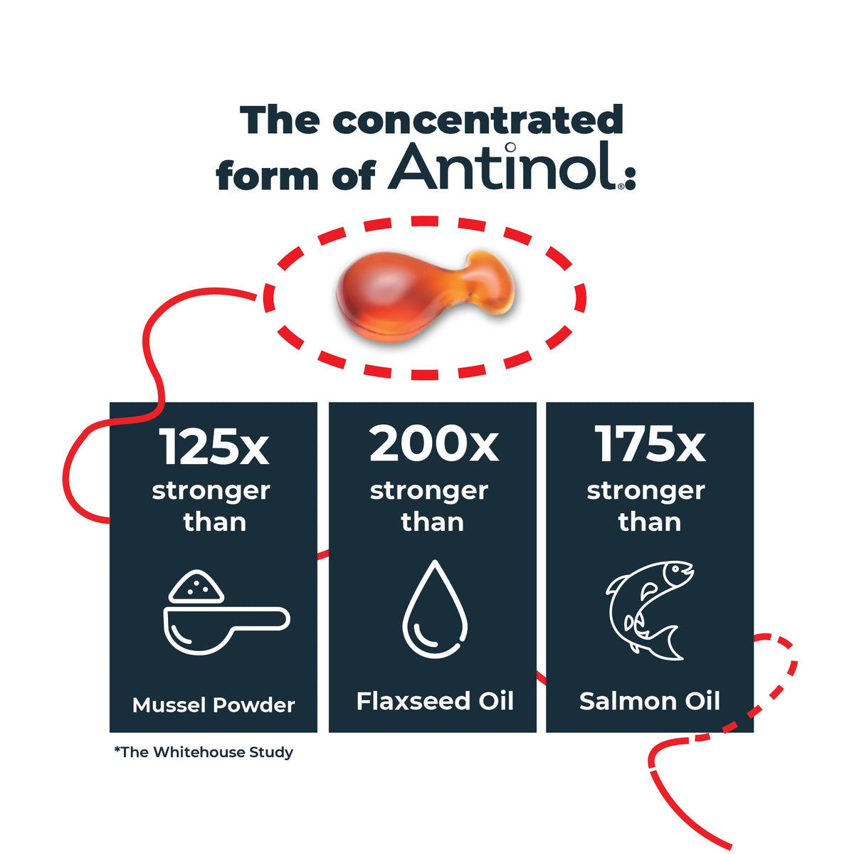 Antinol concentrated formula comparison graphic