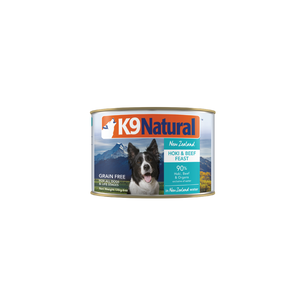 K9 Natural Hoki & Beef Feast Canned Dog Food