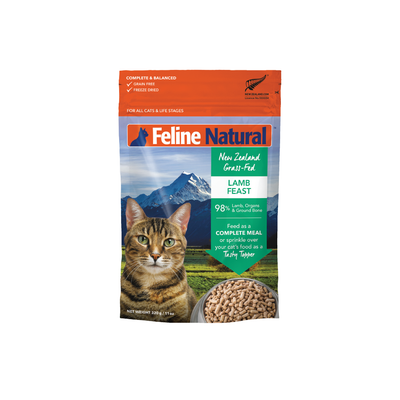 Feline Natural Lamb Feast Freeze-Dried Cat Food 320g