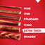 Natural Farm Dog Treat 6" Extra Thick Bully Sticks 12Pack