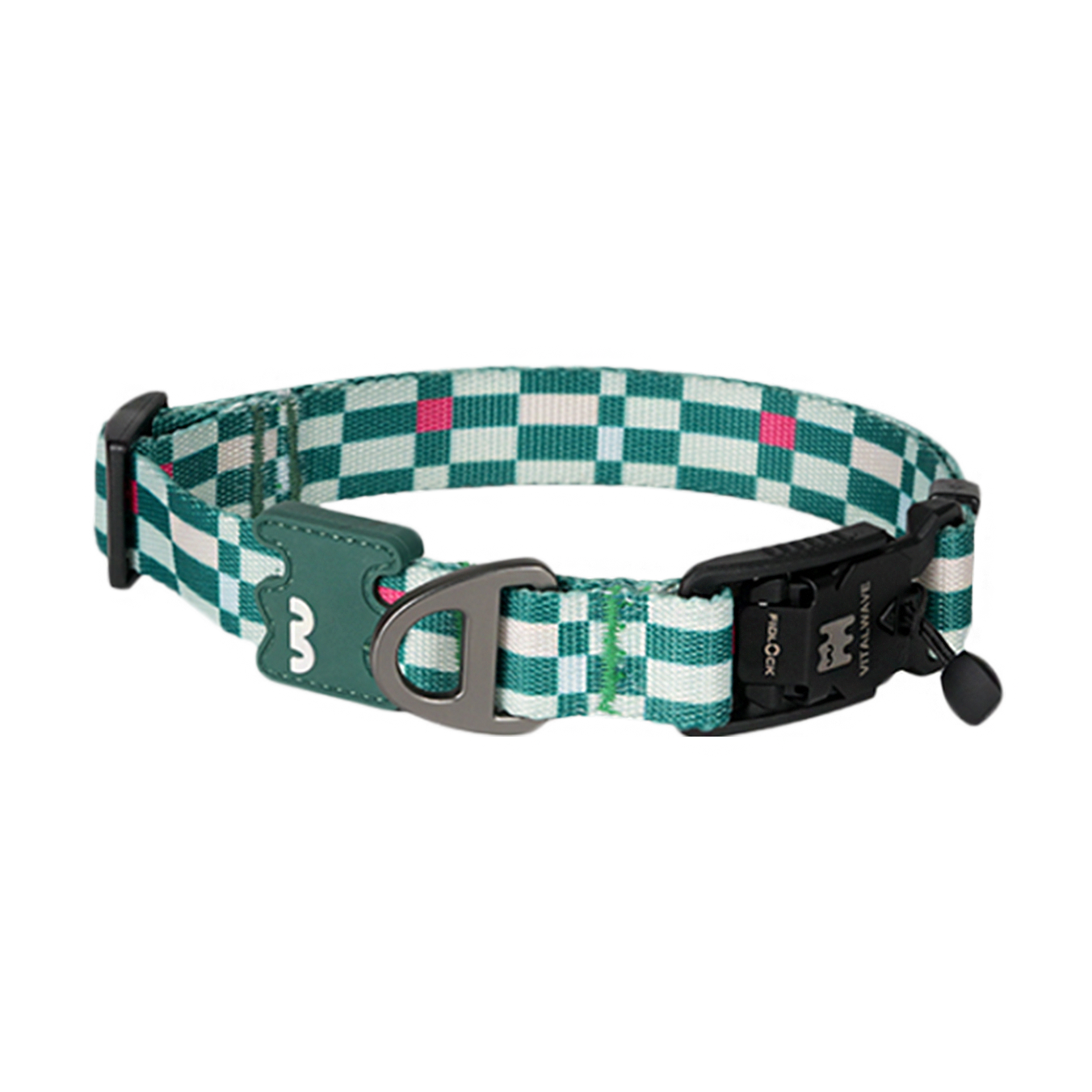 VITALWAVE Pollocksaic Magnetic Snap Dog Collar
