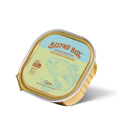 OPET Wet Cat Food Premium Bistro Box -  COD & FISH ROE RECIPE