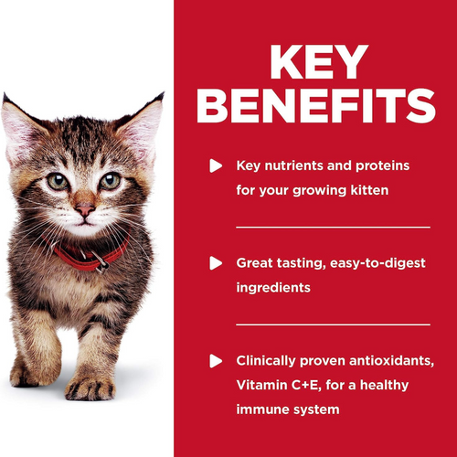 Hill's Science Diet Kitten Cat Wet Food Kitten Favorite Selection Variety Pouches 85g x 12
