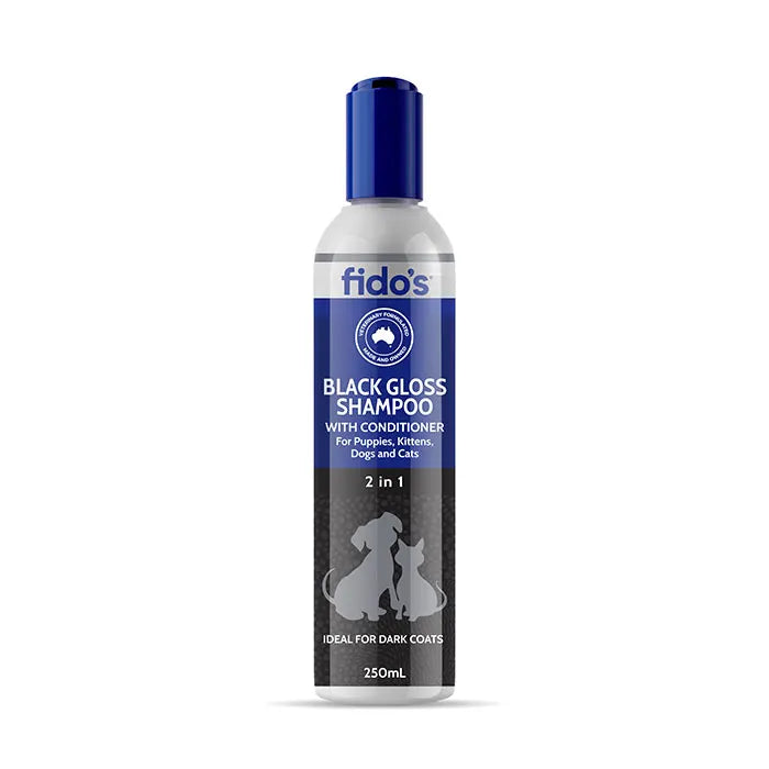 Fido’s Black Gloss Shampoo with Conditioner 2 in 1