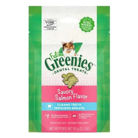 GREENIES Feline Dental Cat Treats Savoury Salmon