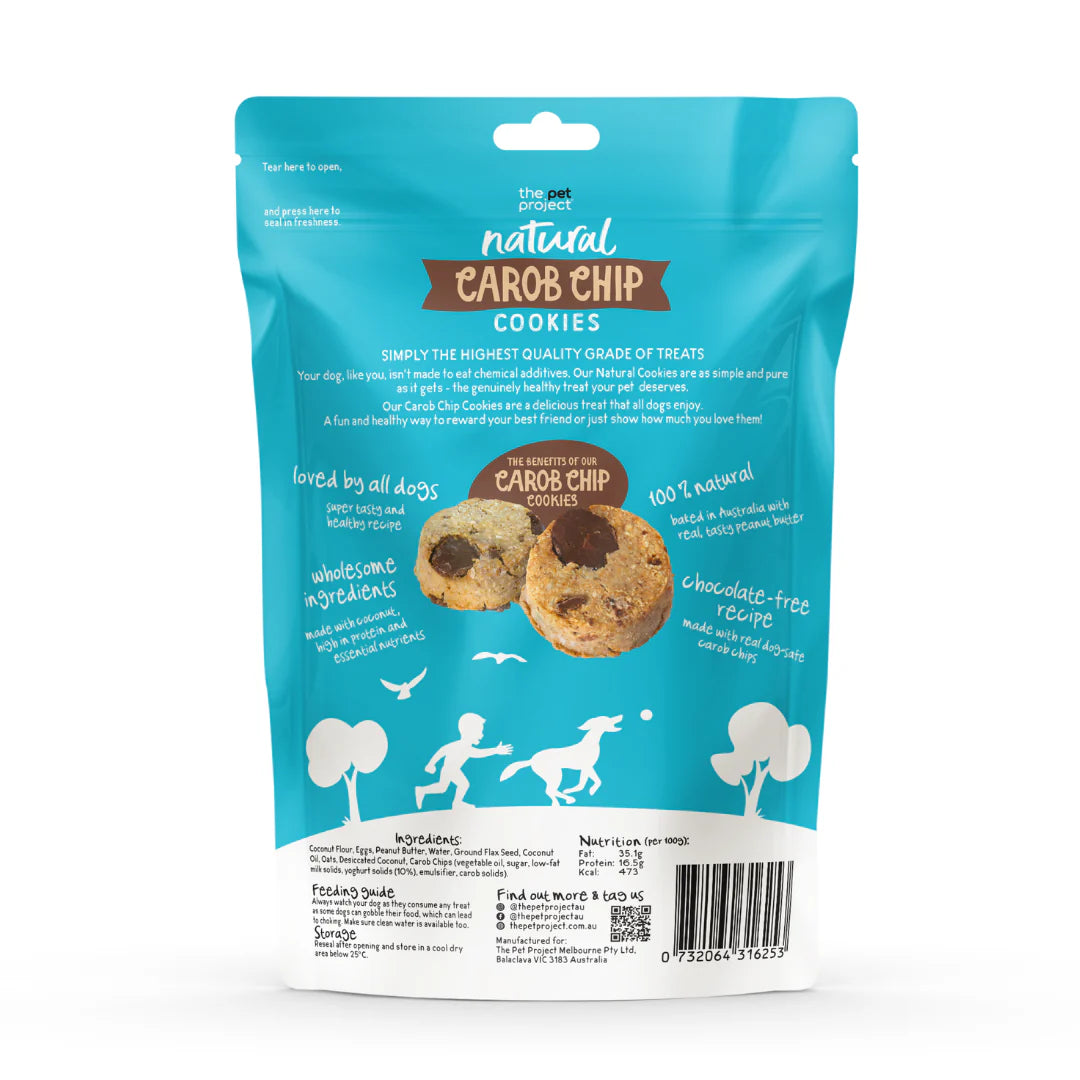 The Pet Projcet CAROB CHIP COOKIES (10PK) Dog Treats