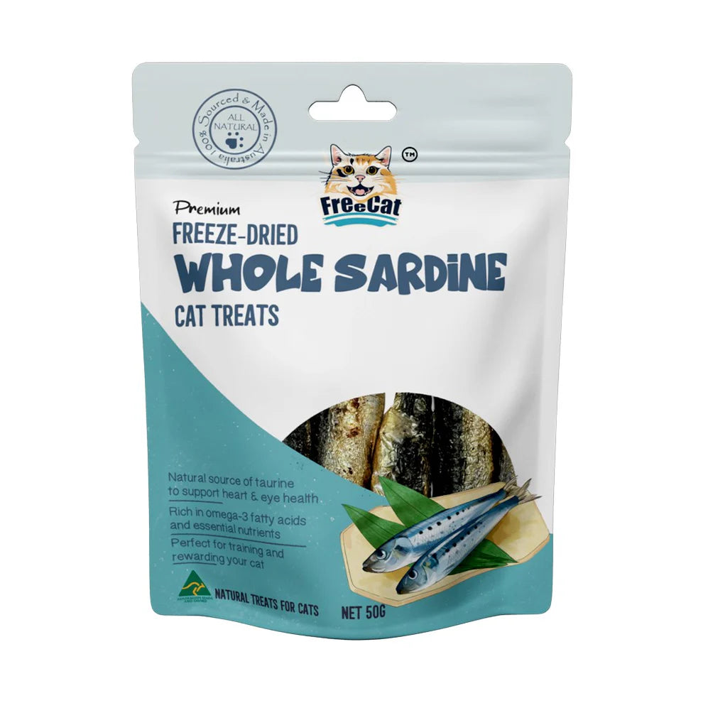 Freecat - Freeze Dried Sardine 50g