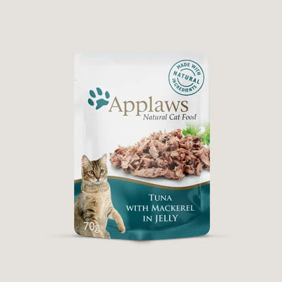 Applaws Tuna with Mackerel in Jelly Wet Cat Food Pouch 70g