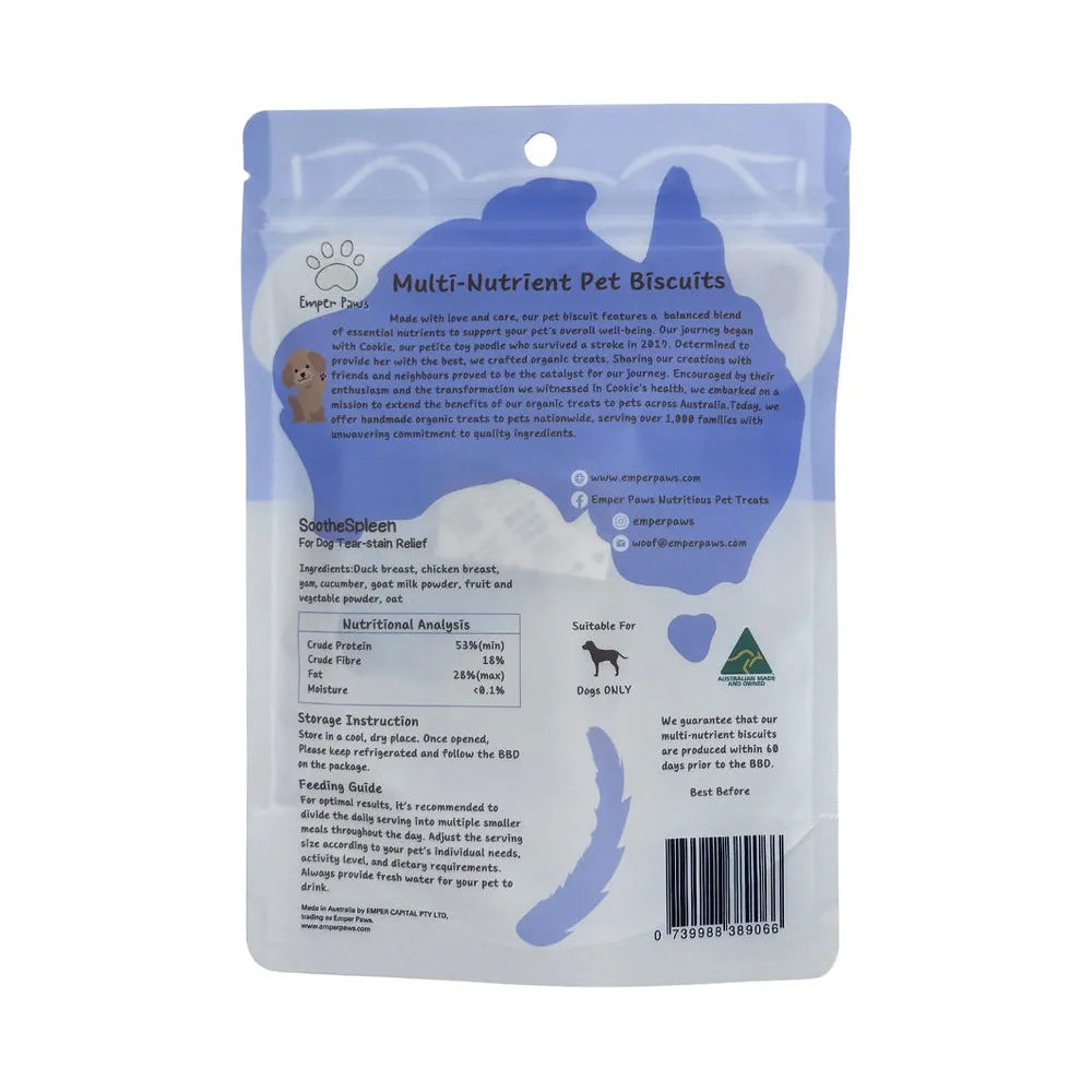 Emper Paws - SootheSpleen 50g - Clear Dog Treats