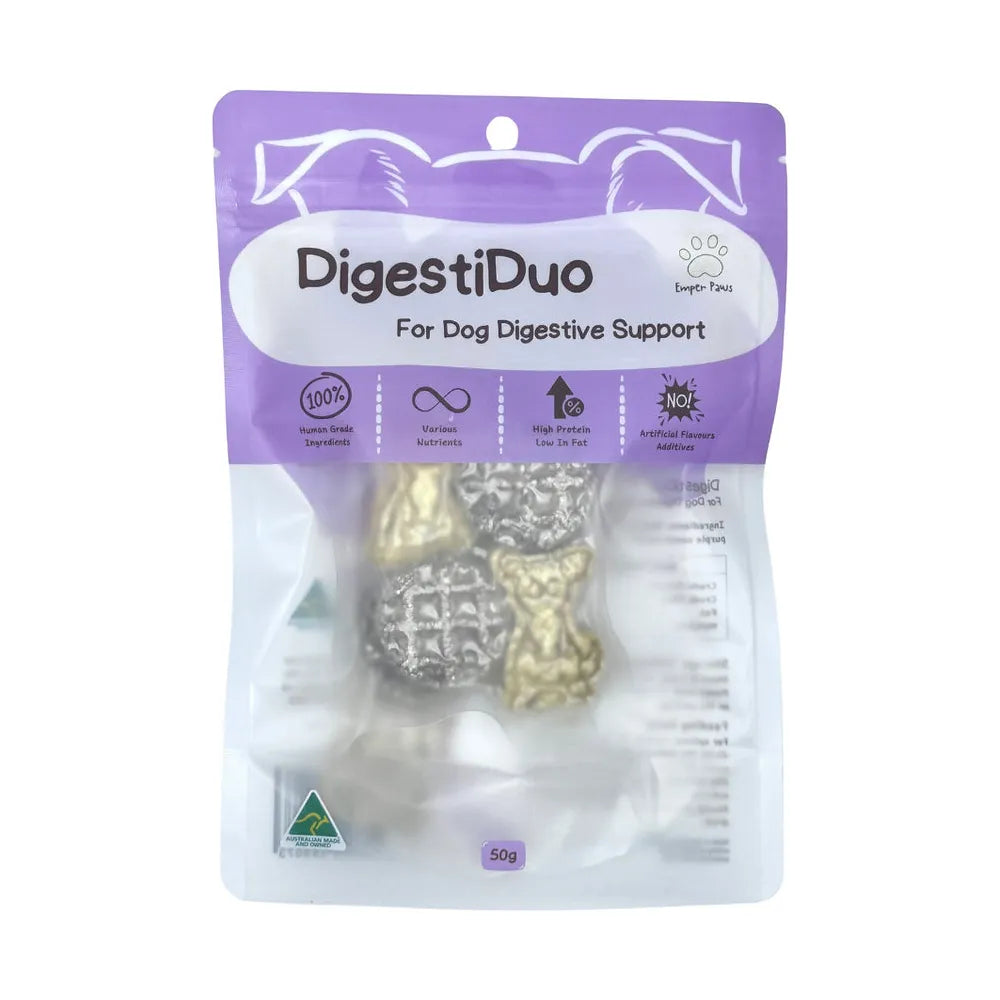 Emper Paws - DigestiDuo 50g - Clear Dog Treats