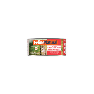 Feline Natural Chicken & King Salmon Feast Canned Cat Food