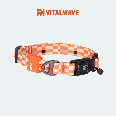 VITALWAVE Pollocksaic Magnetic Snap Dog Collar