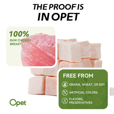 OPET Pet Treat - Chicken Cubes 50g