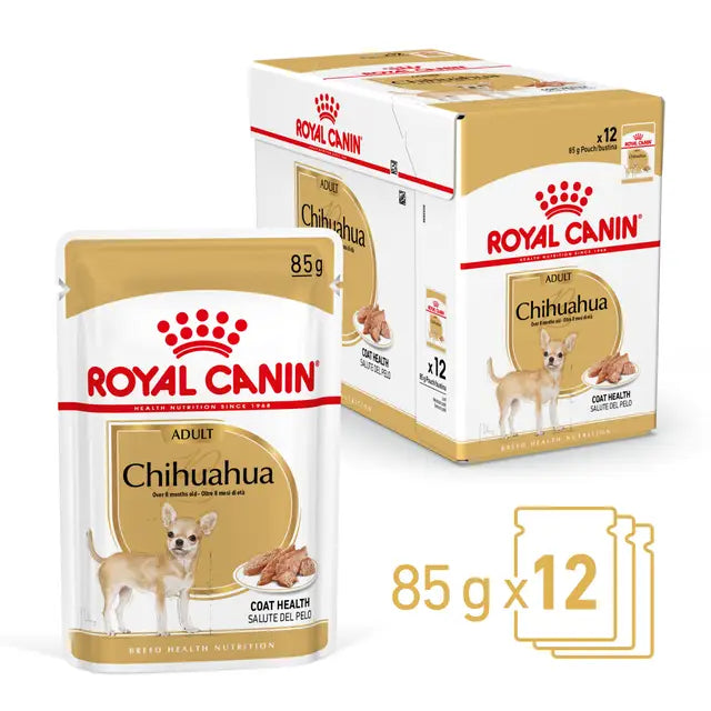 ROYAL CANIN Chihuahua Loaf Adult Wet Dog Food 85g x 12
