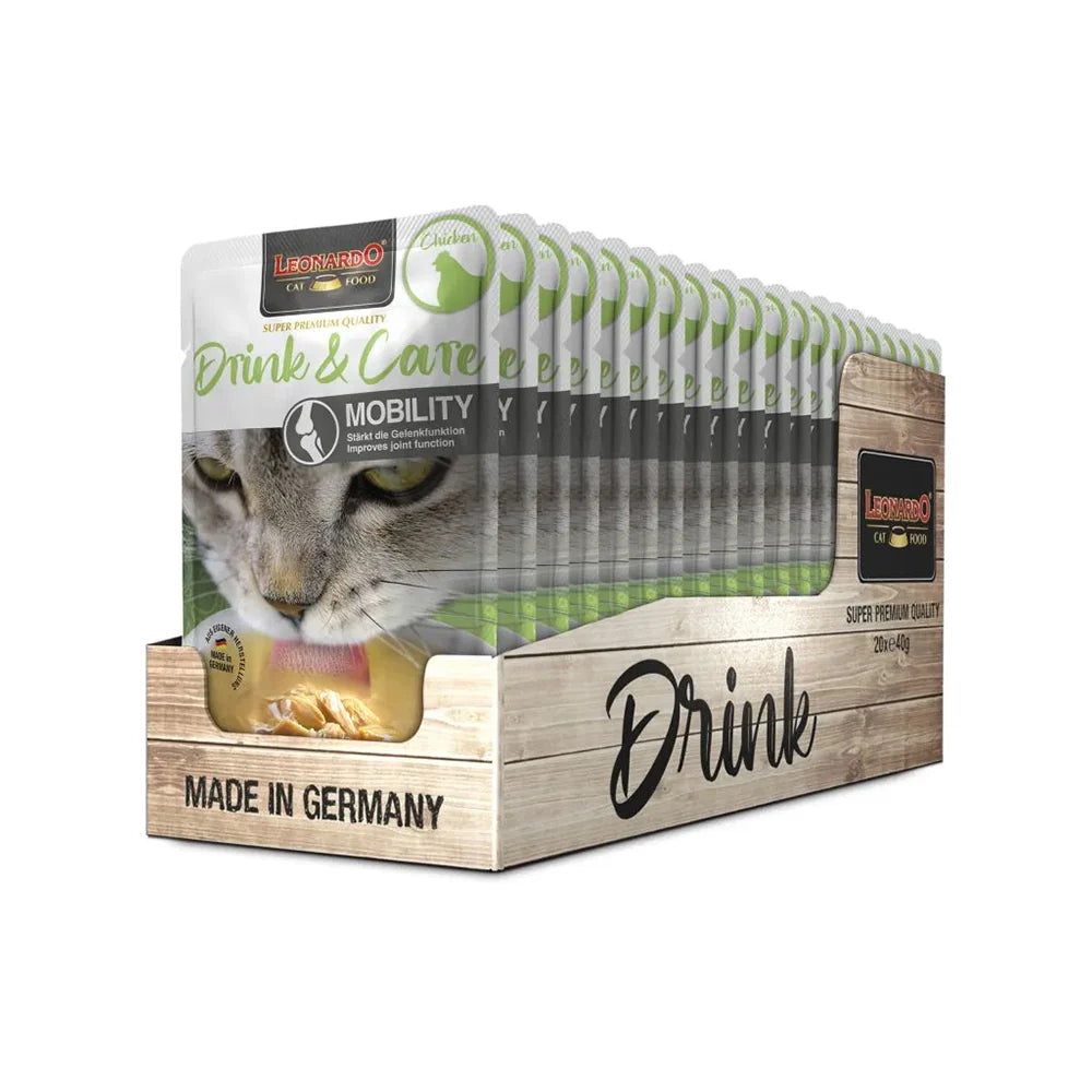 Leonardo® Cat Wet Food Drink & Care Mobility Chicken
