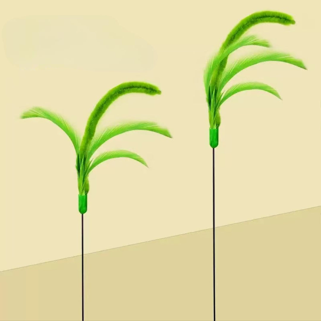 Cat Teaser Wand Toy - Grass Style
