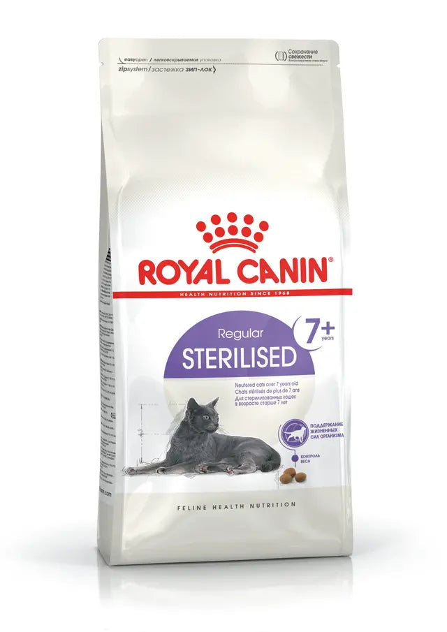ROYAL CANIN Sterilised Adult 7+ Dry Cat Food 1.5kg