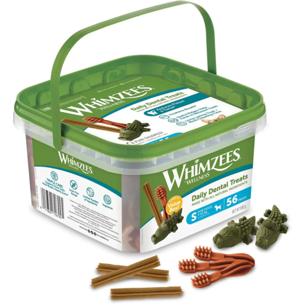 Whimzees Dental Dog Treats Variety Value Box