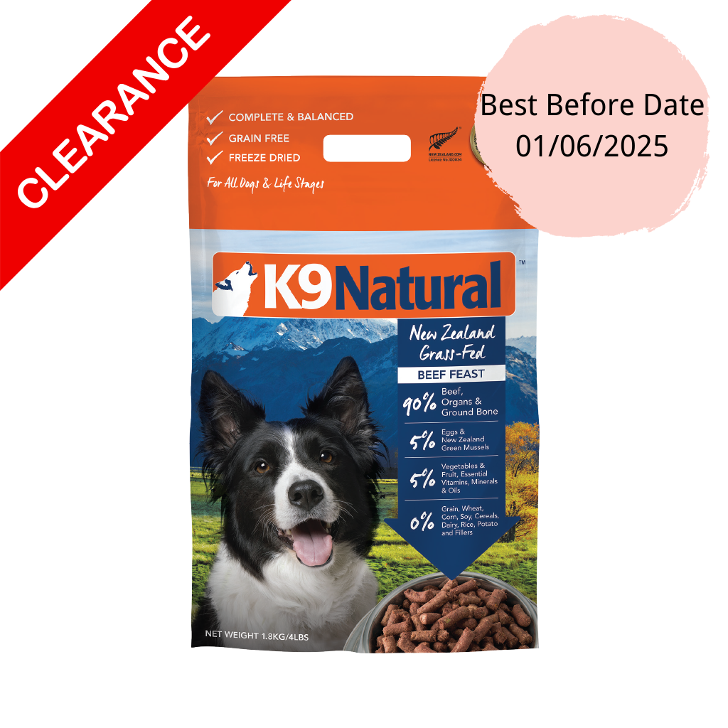 K9 Natural Beef Feast Freeze-Dried Dog Food