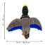 KONG Dog Toy Wild Low Stuff Mallard Medium