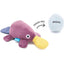 BARK Australian Outbark Collection Drongo Platypus Rip & Reveal Plush Squeaky Dog Toy