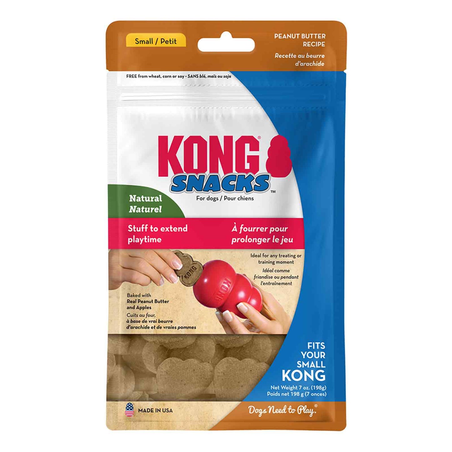KONG Dog Stuffin Treats Peanut Butter Snacks