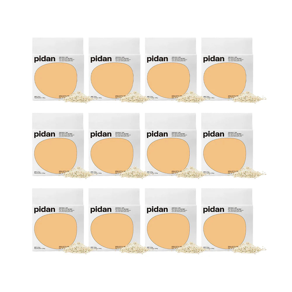 [SYD ONLY] PIDAN Composite Cat Litter 3.6Kg (Tofu Litter 60%+Bentonite Clay 30%+Starch Litter 10%)