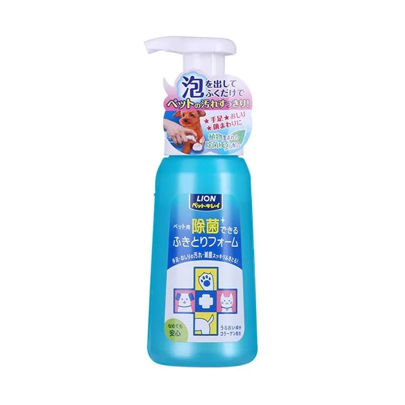 Japan Lion Pet Antibacterial Waterless Foam 250ml