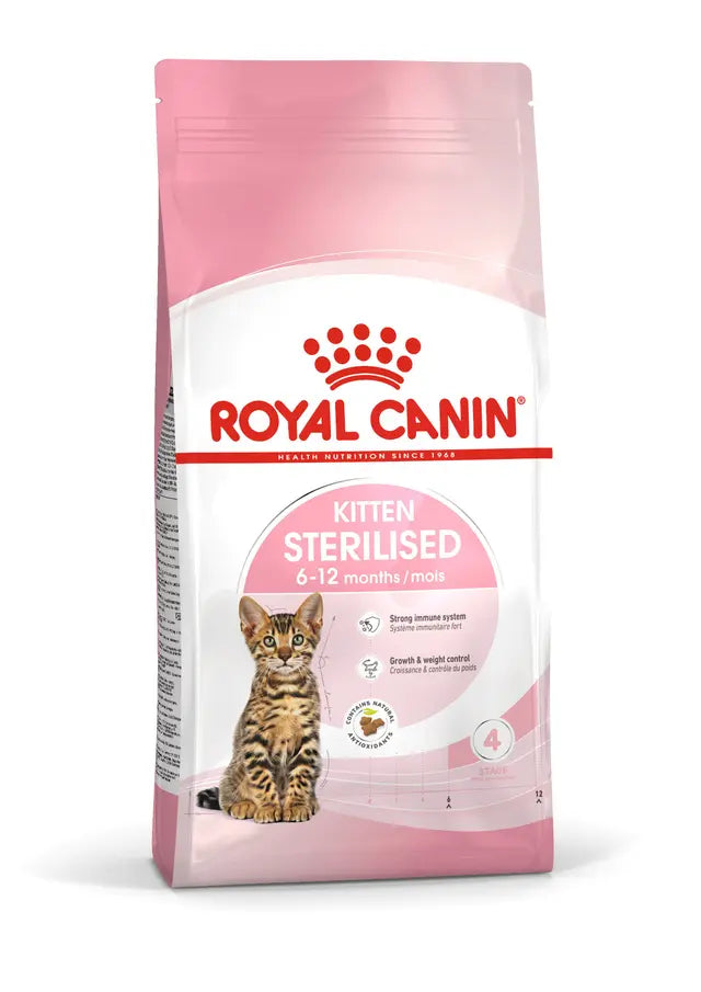 ROYAL CANIN Sterilised Kitten Dry Cat Food 2kg