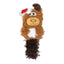 KONG Christmas Holiday Kickeroo Character Assorted Crinkle Plush Toy For Cats